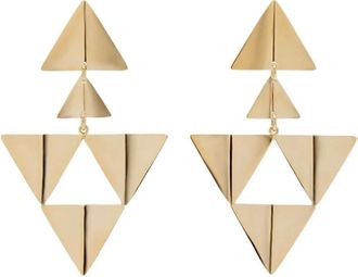 Isabel Marant Orecchini a triangolo - Oro