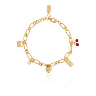 Coach Bracelets, female, Yellow, Size: ONE SIZE Charm Bracelet