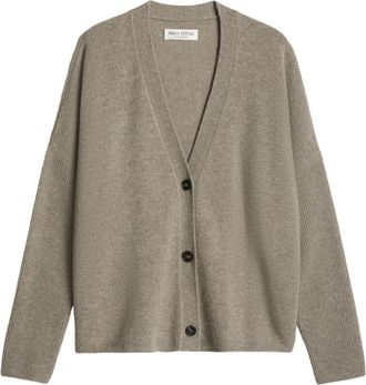 Marc O'Polo Cardigans - Dames - Vesten - Bruin - M - Truien & Vesten