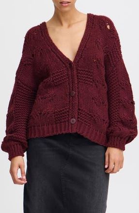 Ichi V-Neck Cardigan in Port Royal at Nordstrom Rack, Size X-Small