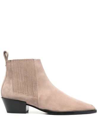 Aeyde Bea suède laarzen - Grijs