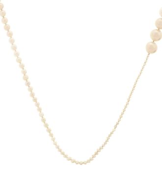 Sophie Bille Brahe Peggy 14kt gold necklace with freshwater pearls