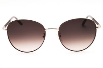 Escada SESE66 Round Metal Frame Sunglasses - Gold