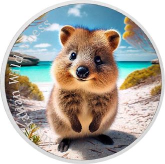 OEM Naturaleza Australiana - Quokka Paradise 1 Oz Plata