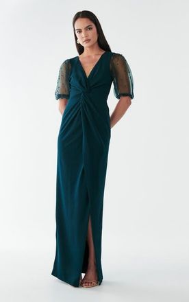 BWLDR Chiara Dress in Teal at Nordstrom, Size 10