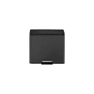 EKO Papelera De Pedal Recycler Acero 30 L Colector Doble
