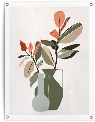 Reinders Poster »Vase mit Blumen«