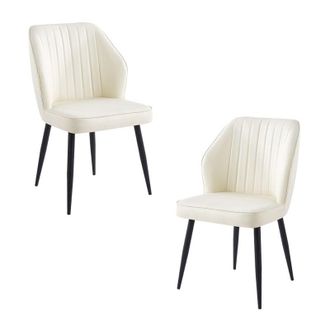 Regalos Miguel Packs Sillas Comedor - Pack 2 Sillas Wenye - Blanco