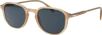 Eyewear by David Beckham Mens Sunglasses Db 1140-S Brown Acetate