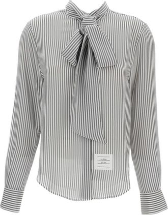 Thom Browne Donna, Camicette, Grigio, S, new