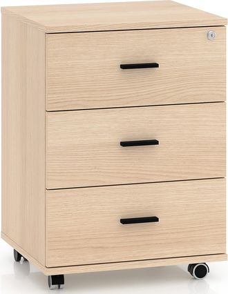 Selsey Selsey Odelis - Cajonera Con Ruedas - 46 Cm - Efecto Roble