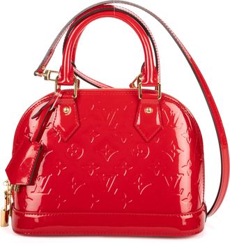 Louis Vuitton Pre-owned Womens Alma BB Shoulder Bag - Red - One Size