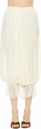 Alexia Admor Jules Bloomer Pants in Ivory at Nordstrom, Size X-Small