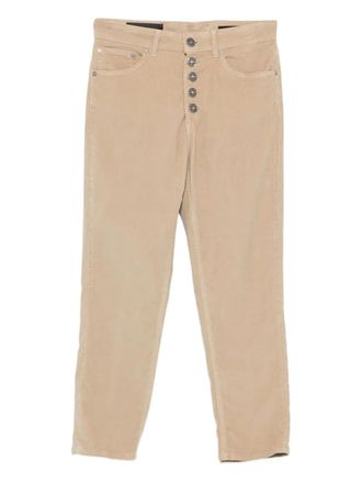 Dondup button-fly trousers - Neutrals