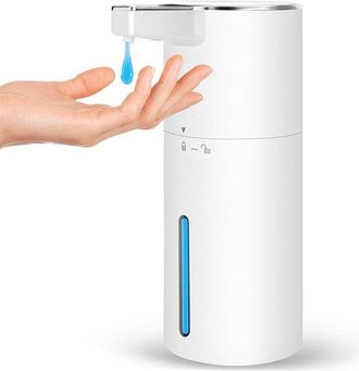 OEM Dispensador Autom&aacute;tico De Jab&oacute;n - Dispensador El&eacute;ctrico - Funcionamiento Higi&eacute;nico - Dosificaci&oacute;n En 4 Pasos - 400 Ml - Blanco