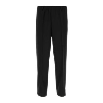 Cellar Door Cropped Trousers, male, Black, Size: XL Alfred Pant