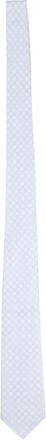Tagliatore Sky Blue Silk Geometric Tie