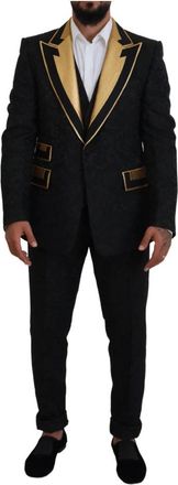 Dolce & Gabbana Suit Vests - Heren - Business pakken - Zwart - S - Kostuums