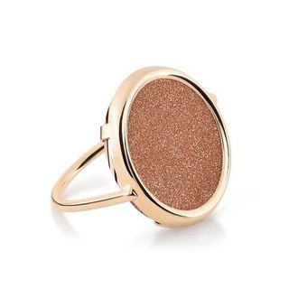 Ginette NY Disc Ring in Gold Sandstone at Nordstrom, Size 7