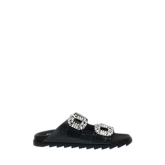Roger Vivier Sandalia Slidy Viv - Shoes - Mujer - Negro - 40 EU
