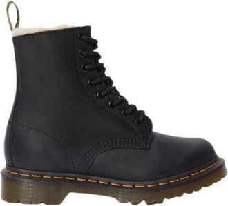 Dr. Martens Enkel laarzen - Dames - Veterlaarzen - Zwart - 37 EU - Leer - Schoenen