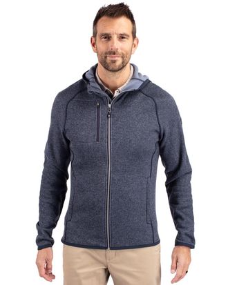 Cutter & Buck Mainsail Full Zip Hooded Mens Jacket