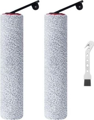 OEM Cepillo Giratorio De Repuesto Para Aspiradora Inal&aacute;mbrica En Seco Y H&uacute;medo Dreame H12 Pro / H12 Dual, 2 Cepillos Giratorios, 1 Cepillo De Limpieza