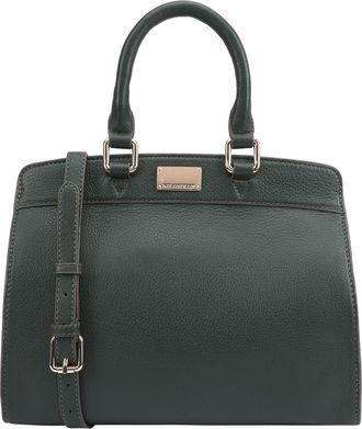 Paul Costelloe Womens Myanmar Leather Multi Way Bag - Green - One Size