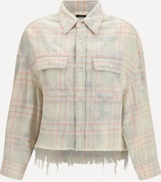 R13 Camicia a quadri Woman S