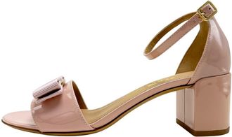 Ferragamo Womens Gavina Ankle Strap Heel Sandals In Bon Bon