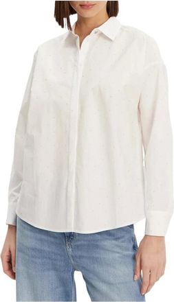 Guess Mujer, Blusas y Camisas, Blanco, Talla: S