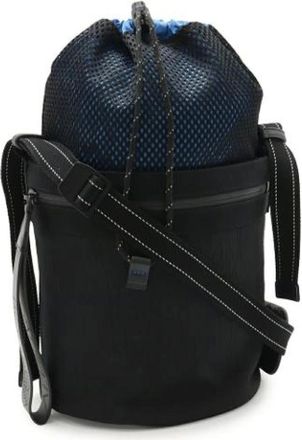 Bottega Veneta Pre-owned Bucket Bags, female, Black, Size: ONE SIZE Pre-owned Nylon Bucket Bag