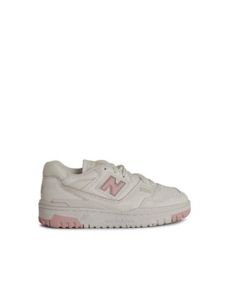 New Balance 550 White Leather Sneakers