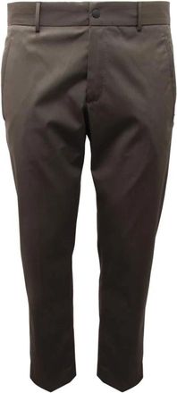 PT01 Groene Wollen Broek Sigma Stretch - Heren - Chinos - Groen - M - Wol - Broeken