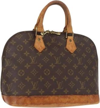 Louis Vuitton Pre-owned Handbags, female, Brown, Size: ONE SIZE Pre-owned Canvas Handbag