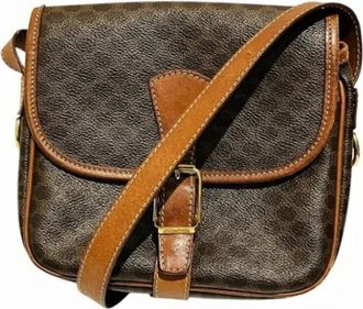 Celine Pre-owned Cross Body Bags, female, Brown, Size: ONE SIZE Pre-owned Leather celine-bags