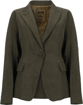 Uma Wang Blazer - Jackets - Mujer - Verde - M