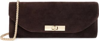 Kazar Cova - Dames - Clutches - Bruin - ONE Size - Su&egrave;de - Tassen