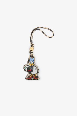 Ganni Brown Daisy Duck Leopard Charm