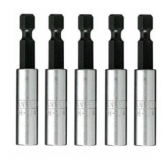 Stanley Set 5 portainserti magnetici esagonali 75 mm 0-68-732