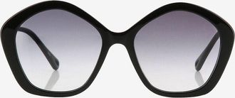 Chloé Fünfeckige Sonnenbrille aus Bio-Acetat