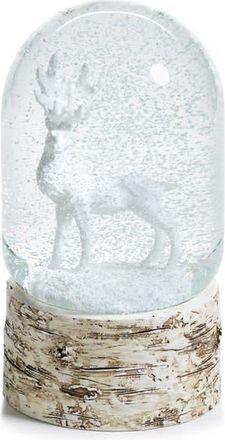 Zodax Sculpted Moose Snow Globe in White/Beige at Nordstrom Rack