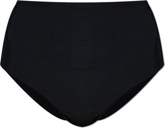 Rick Owens Bikini Broekje - Dames - Bikinis - Zwart - M - Leer - Badmode