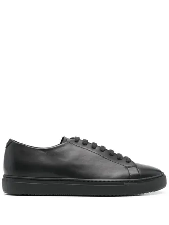 スニーカー DOUCAL'S Men Sneakers Black DU3218ERICUF235 NN00 Men's tumbled leather sneaker | black - Doucal's