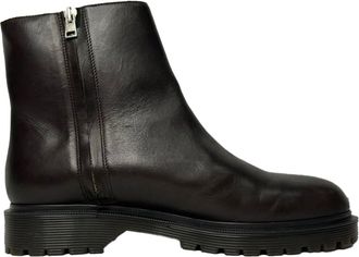 Marni Ankle Boots in Black Leather
