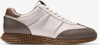 Cole Haan Mens GrandPr&oslash; SkyWeave Low-Profile Sneakers - Beige Size 10.5