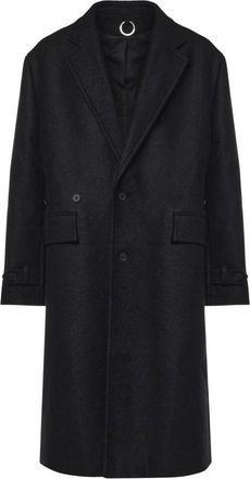 Heliot Emil Cappotto monopetto - - Coats - Uomo - Nero - M