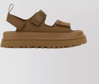 UGG chunky sole open toe platform sandals