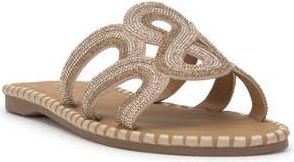 Jessica Simpson Bria 2 Slide Sandal in Gold 01 at Nordstrom Rack, Size 5.5