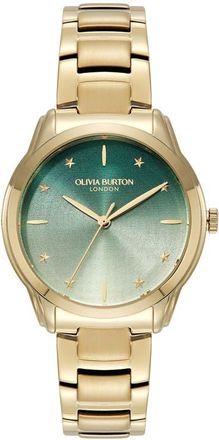 Olivia Burton Color Wave Bracelet Watch, 36mm in Gold at Nordstrom